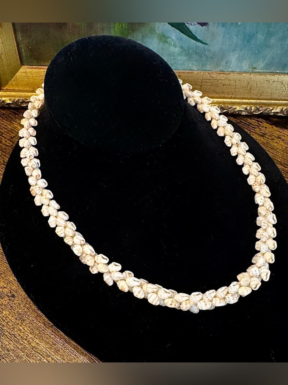 Genuine Hawaiian Ni’ihau Shell Necklace (17”/17g) - Picture 2 of 4